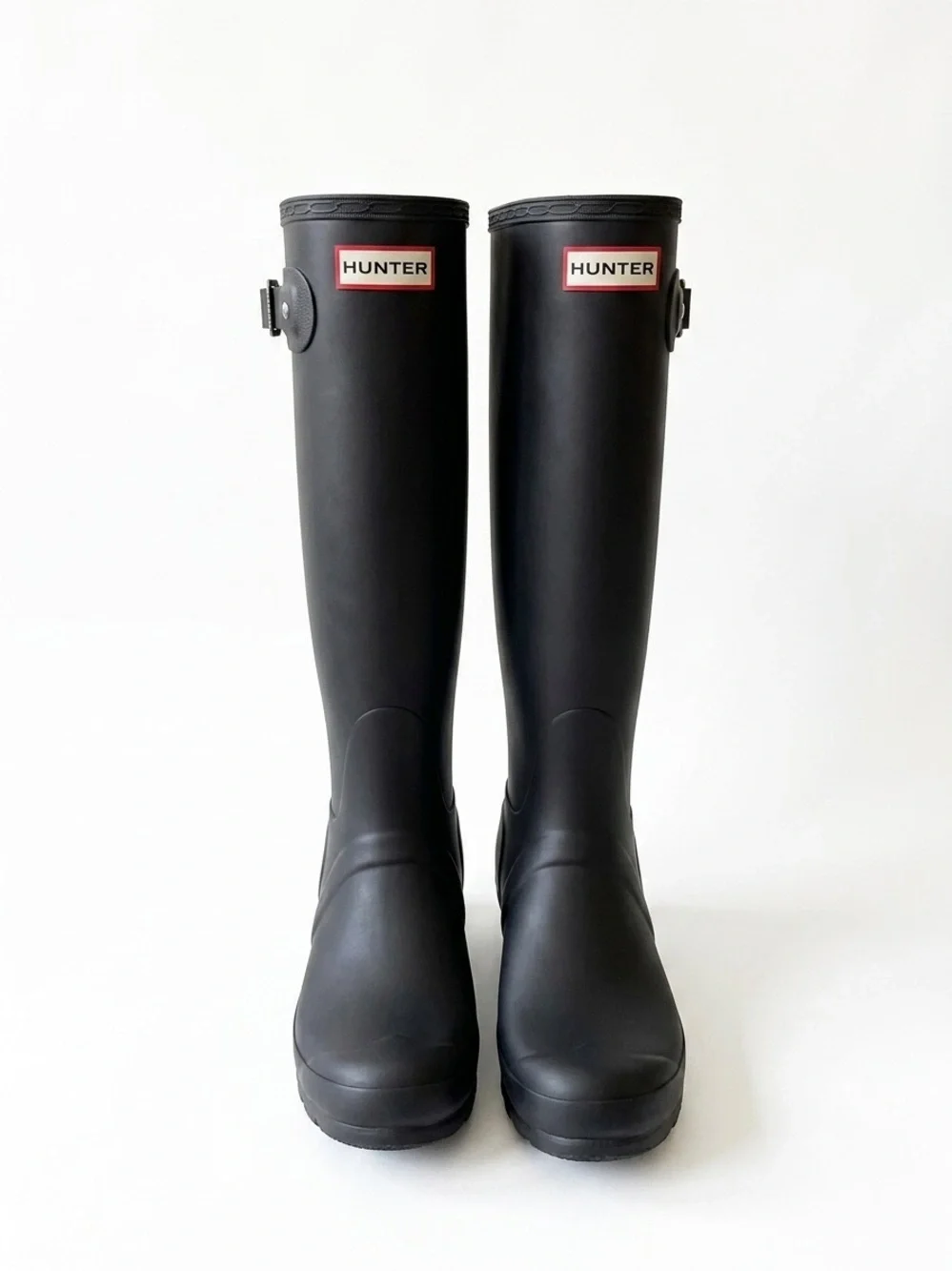 Hunter Original Tall Rain Boots - Matte Black 🖤 Worn Once